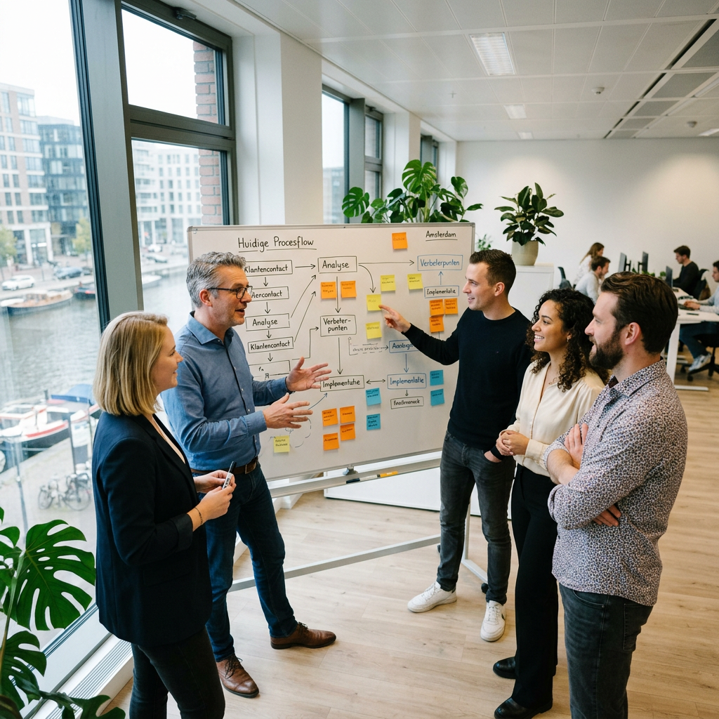 Analyse van processen tijdens de Automation Audit